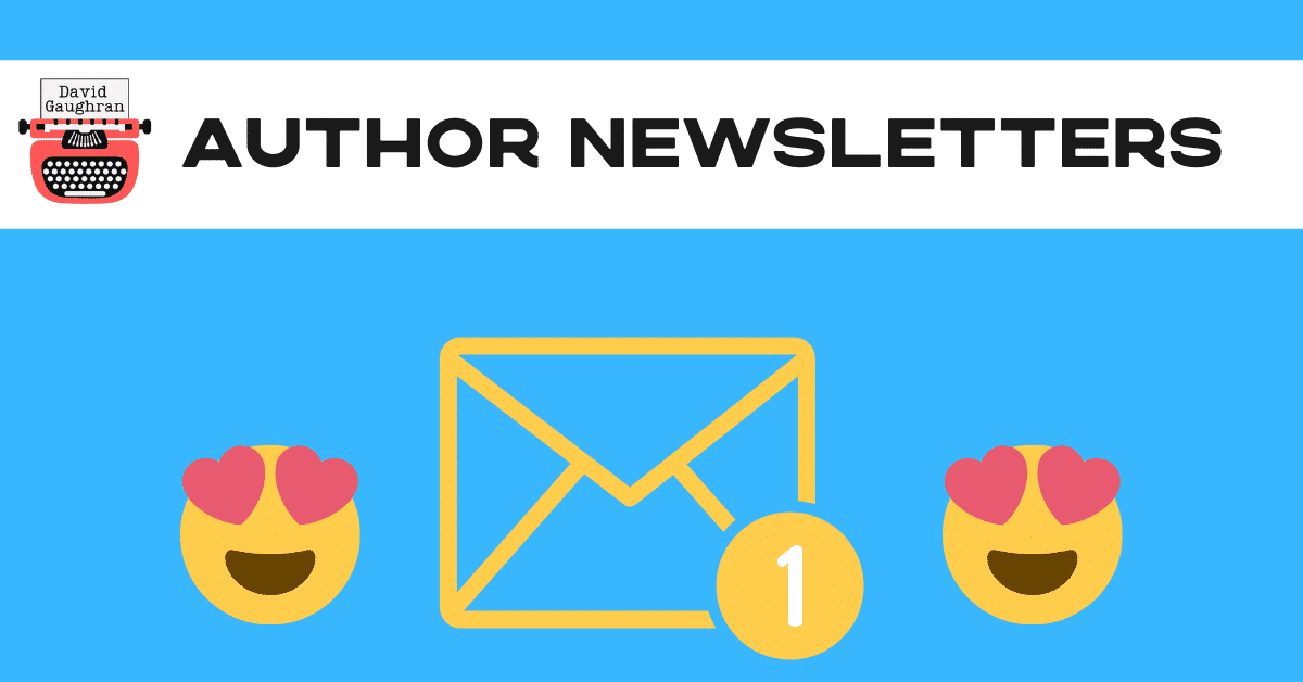 Author newsletters blog header