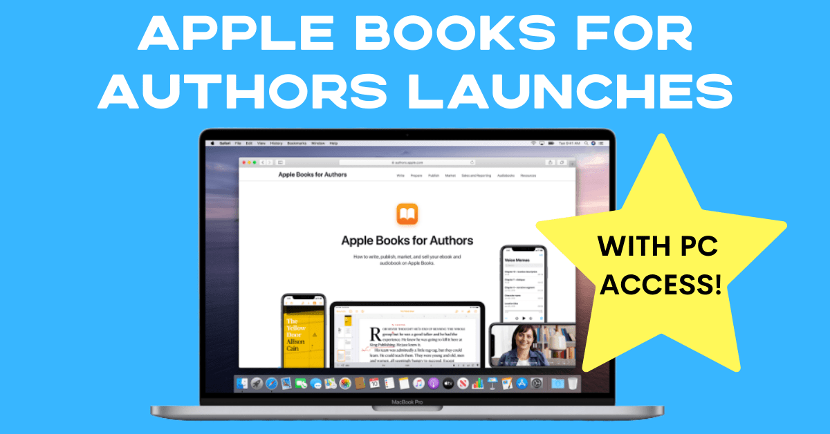 Apple Books For Authors header graphic